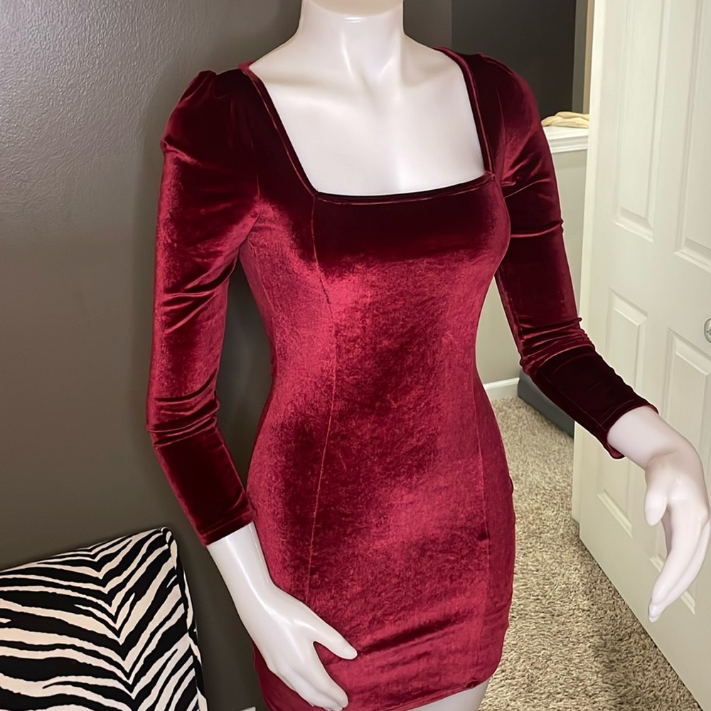 Sexy Velour Dress